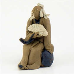 2 Inch Unglazed Figurine 